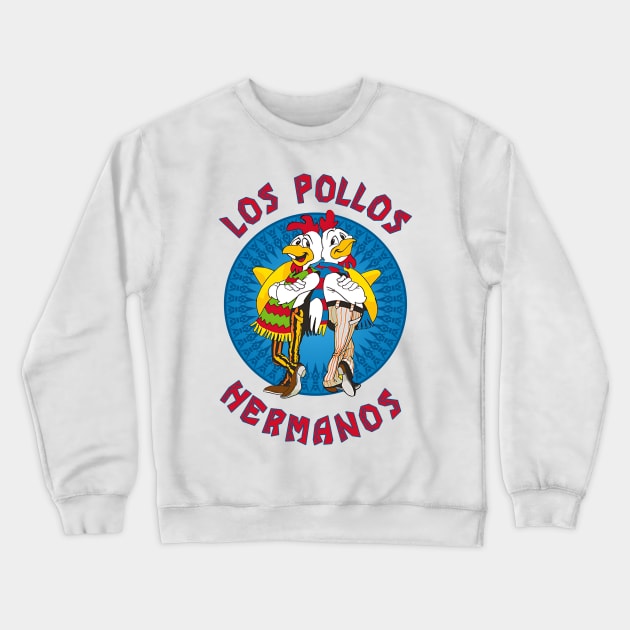 Los Pollos Hermanos Tv Shows Crewneck Sweatshirt by sagitarius